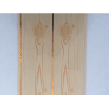 Impresión de patrón de madera 25m Surco Panel de PVC Techo de PVC